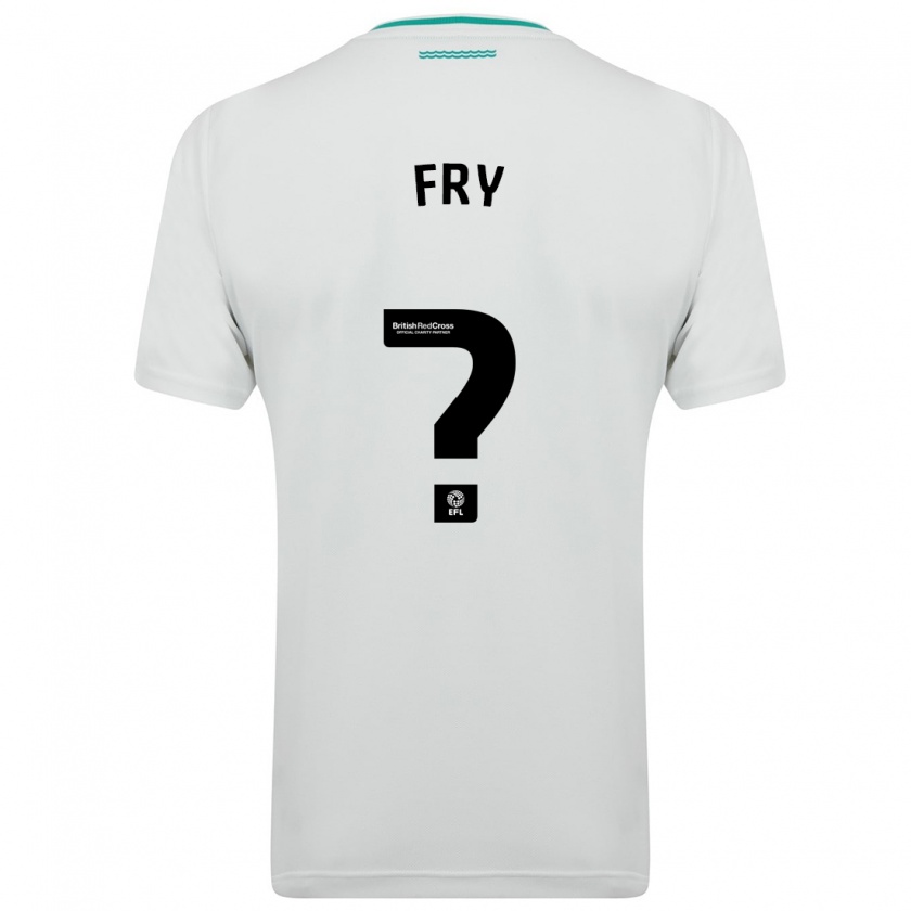 Kandiny Niño Camiseta Max Fry #0 Blanco 2ª Equipación 2023/24 La Camisa Chile