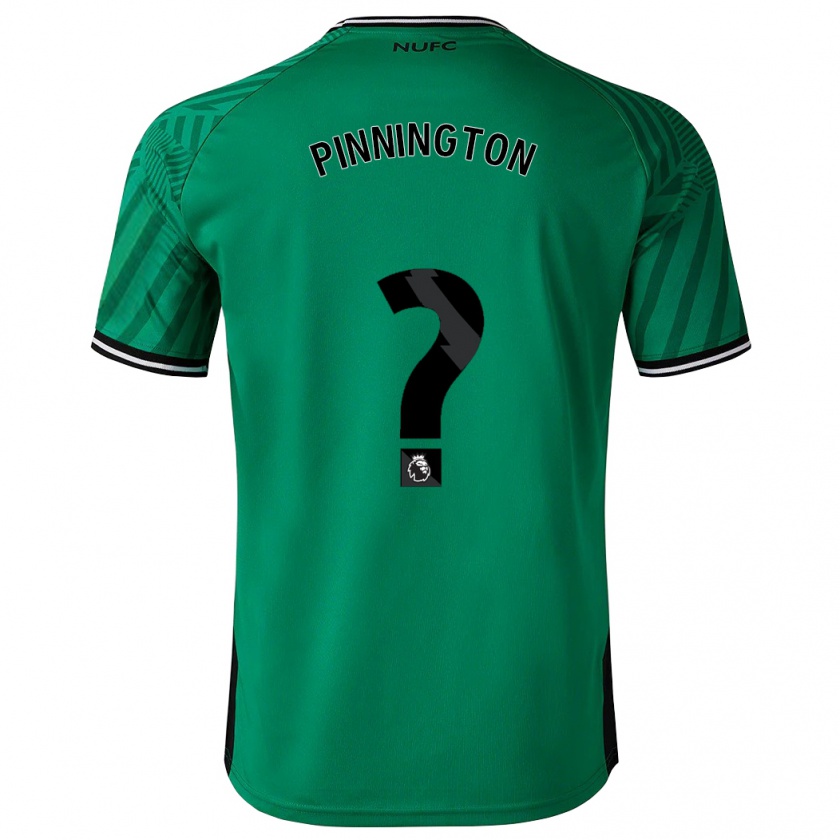 Kandiny Niño Camiseta Sam Pinnington #0 Verde 2ª Equipación 2023/24 La Camisa Chile