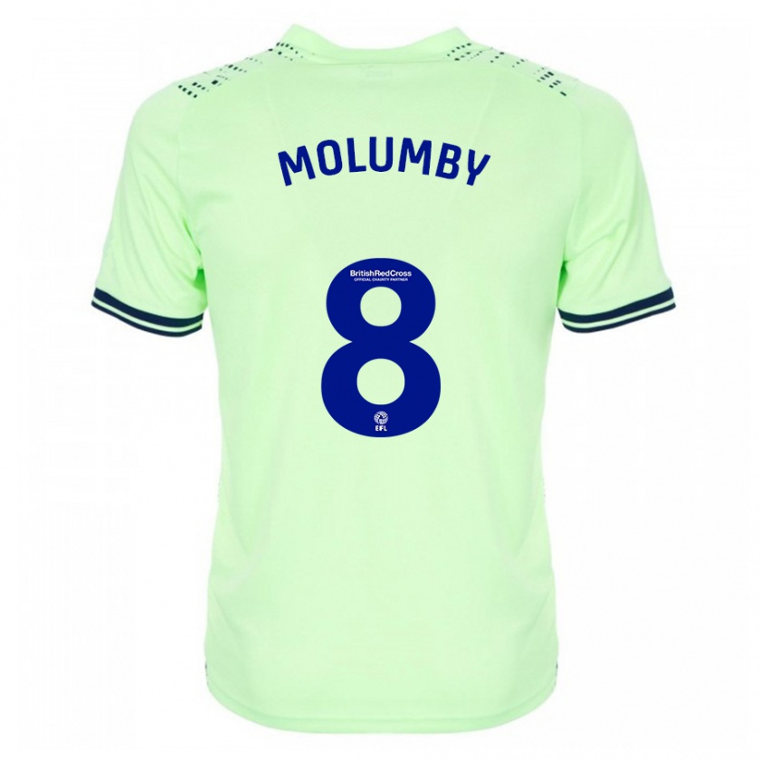 Kandiny Niño Camiseta Jayson Molumby #8 Armada 2ª Equipación 2023/24 La Camisa Chile
