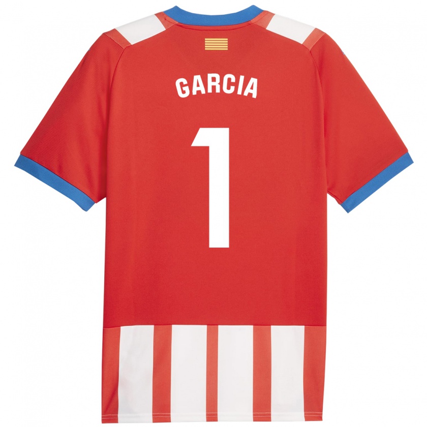 Kandiny Hombre Camiseta Lucas García #1 Rojo Blanco 1ª Equipación 2023/24 La Camisa Chile