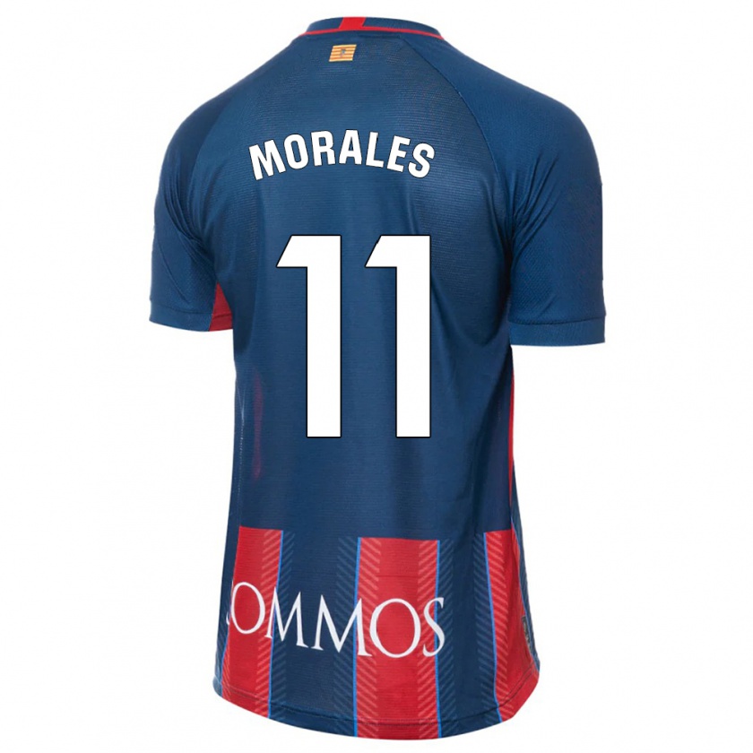 Kandiny Hombre Camiseta Carolina Morales #11 Armada 1ª Equipación 2023/24 La Camisa Chile
