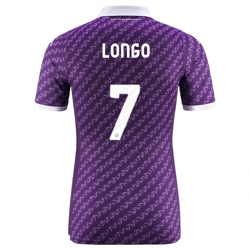 Kandiny Hombre Camiseta Miriam Longo #7 Violeta 1ª Equipación 2023/24 La Camisa Chile