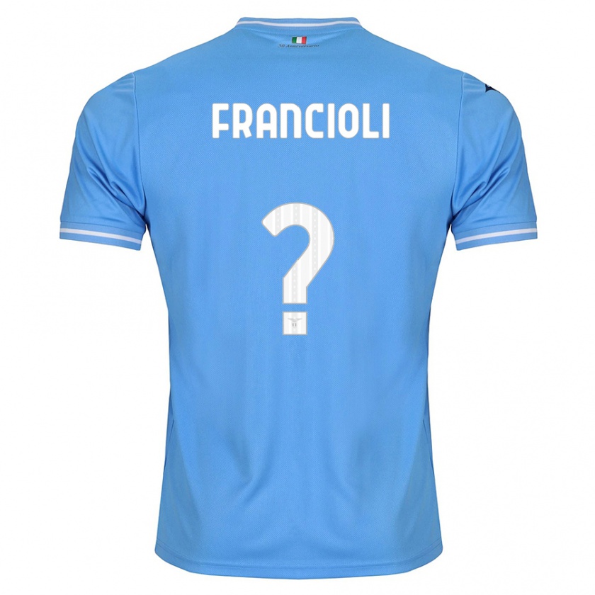 Kandiny Hombre Camiseta Diego Francioli #0 Azul 1ª Equipación 2023/24 La Camisa Chile