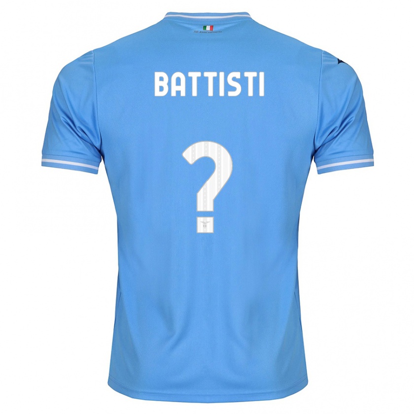 Kandiny Hombre Camiseta Valerio Battisti #0 Azul 1ª Equipación 2023/24 La Camisa Chile
