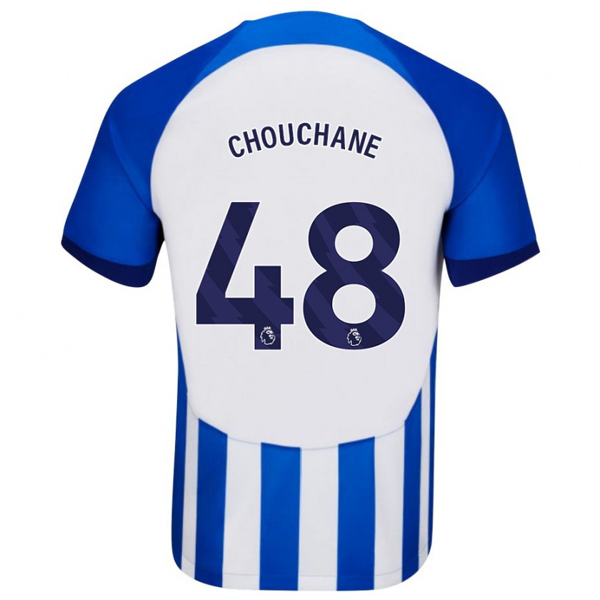Kandiny Hombre Camiseta Samy Chouchane #48 Azul 1ª Equipación 2023/24 La Camisa Chile
