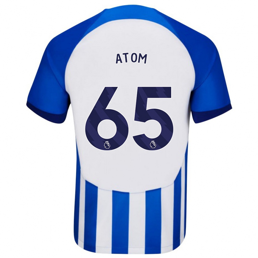 Kandiny Hombre Camiseta Noel Atom #65 Azul 1ª Equipación 2023/24 La Camisa Chile