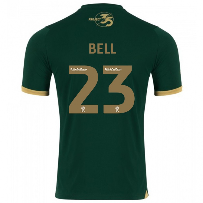 Kandiny Hombre Camiseta Katelyn Bell #23 Verde 1ª Equipación 2023/24 La Camisa Chile