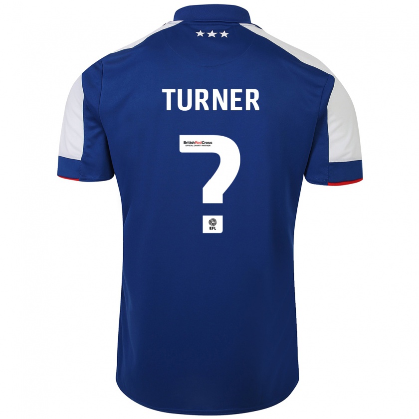 Kandiny Hombre Camiseta Steven Turner #0 Azul 1ª Equipación 2023/24 La Camisa Chile