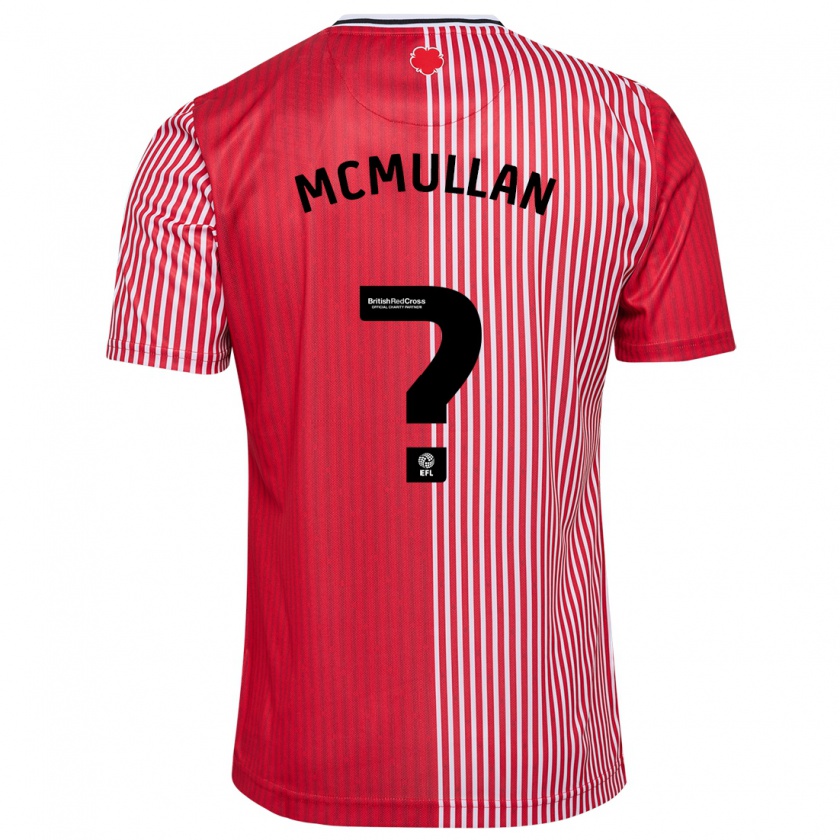Kandiny Hombre Camiseta Korban Mcmullan #0 Rojo 1ª Equipación 2023/24 La Camisa Chile