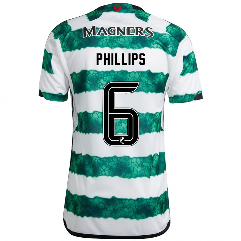 Kandiny Hombre Camiseta Nathaniel Phillips #6 Verde 1ª Equipación 2023/24 La Camisa Chile
