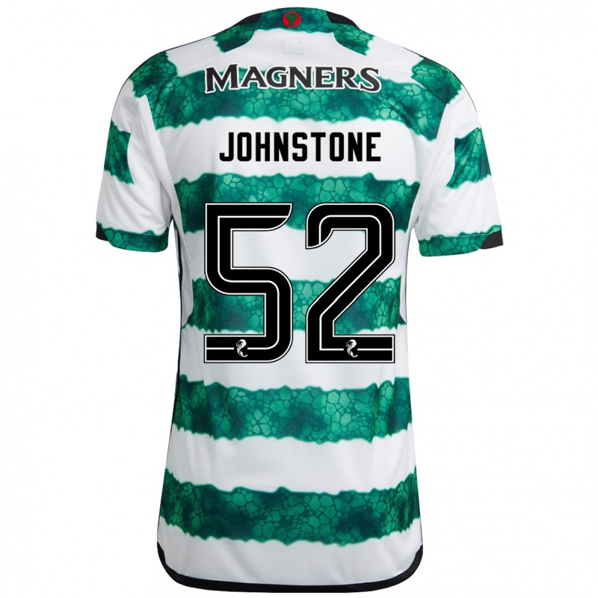 Kandiny Hombre Camiseta Rachael Johnstone #52 Verde 1ª Equipación 2023/24 La Camisa Chile