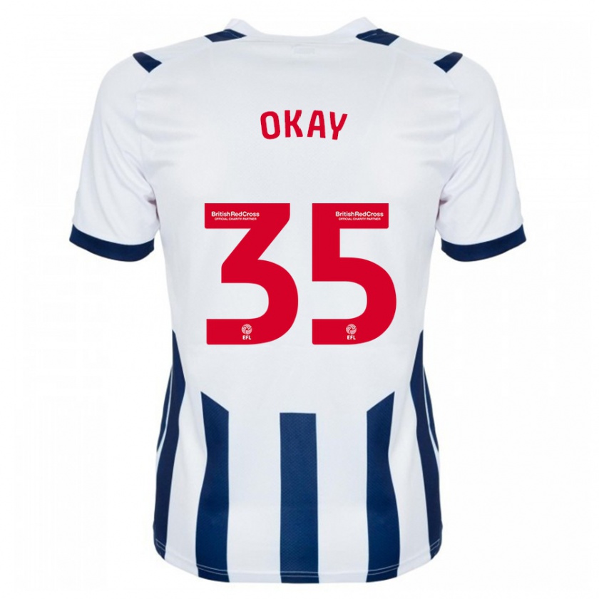 Kandiny Hombre Camiseta Okay Yokuşlu #35 Blanco 1ª Equipación 2023/24 La Camisa Chile
