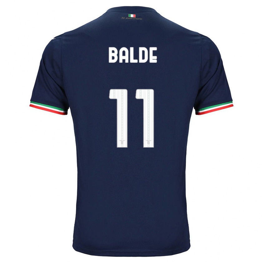 Kandiny Hombre Camiseta Mahamadou Balde #11 Armada 2ª Equipación 2023/24 La Camisa Chile