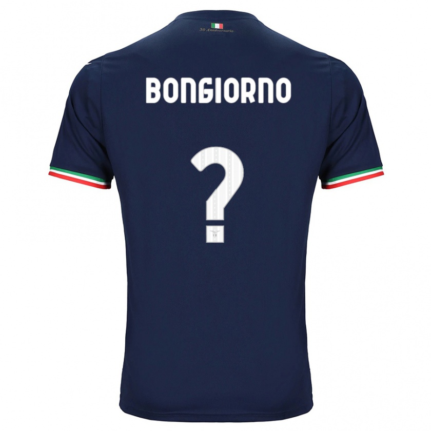 Kandiny Hombre Camiseta Dario Bongiorno #0 Armada 2ª Equipación 2023/24 La Camisa Chile