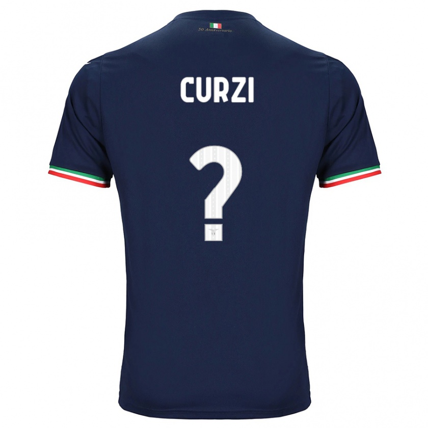 Kandiny Hombre Camiseta Simone Curzi #0 Armada 2ª Equipación 2023/24 La Camisa Chile
