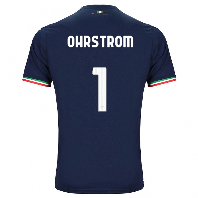 Kandiny Hombre Camiseta Stephanie Ohrstrom #1 Armada 2ª Equipación 2023/24 La Camisa Chile