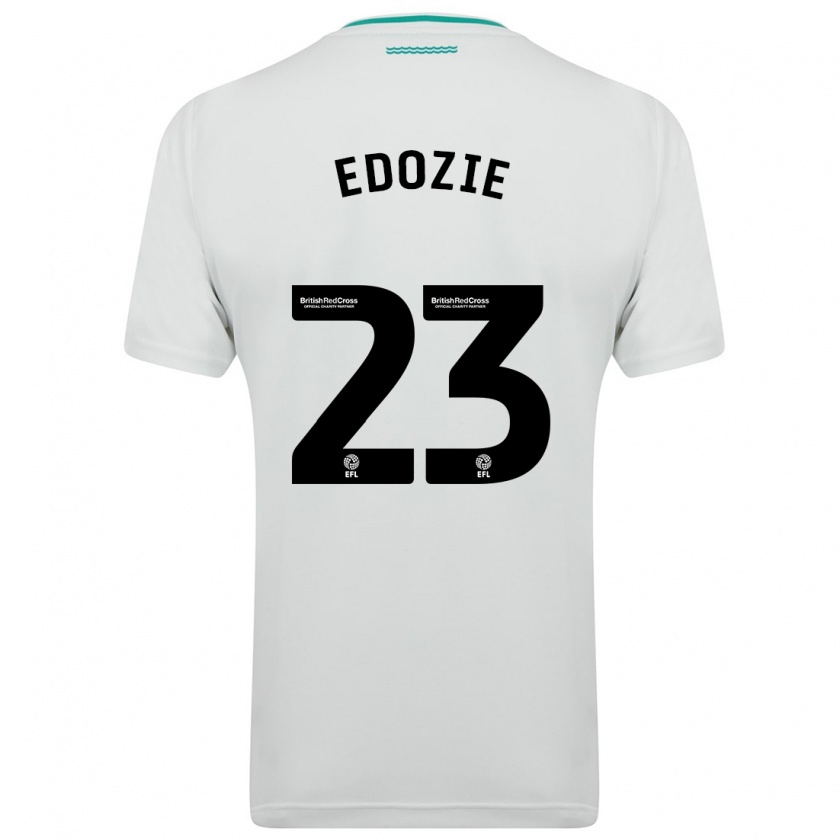 Kandiny Hombre Camiseta Samuel Edozie #23 Blanco 2ª Equipación 2023/24 La Camisa Chile