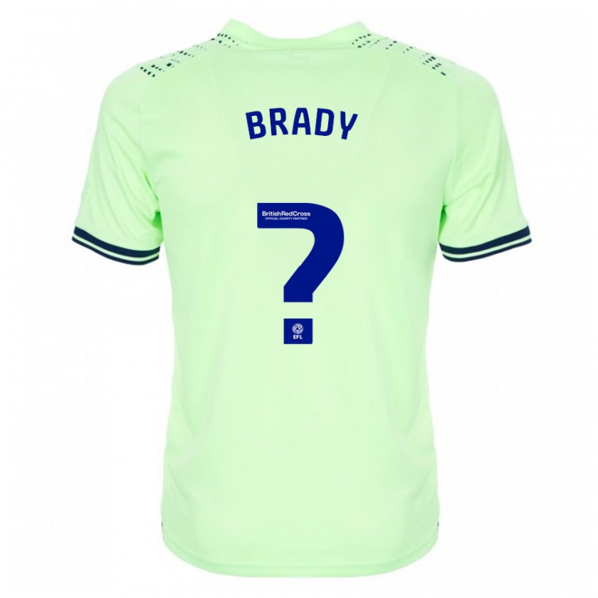 Kandiny Hombre Camiseta Louis Brady #0 Armada 2ª Equipación 2023/24 La Camisa Chile