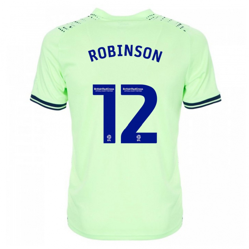 Kandiny Hombre Camiseta Leanne Robinson #12 Armada 2ª Equipación 2023/24 La Camisa Chile