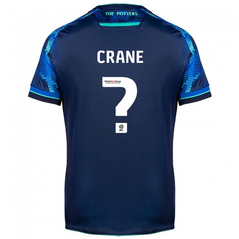 Kandiny Hombre Camiseta Harry Crane #0 Armada 2ª Equipación 2023/24 La Camisa Chile