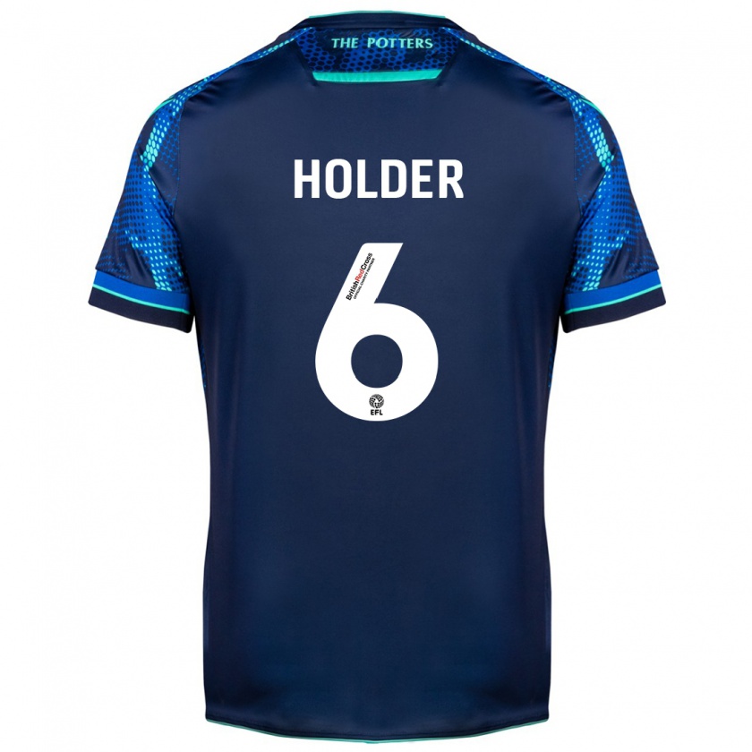 Kandiny Hombre Camiseta Molly Holder #6 Armada 2ª Equipación 2023/24 La Camisa Chile