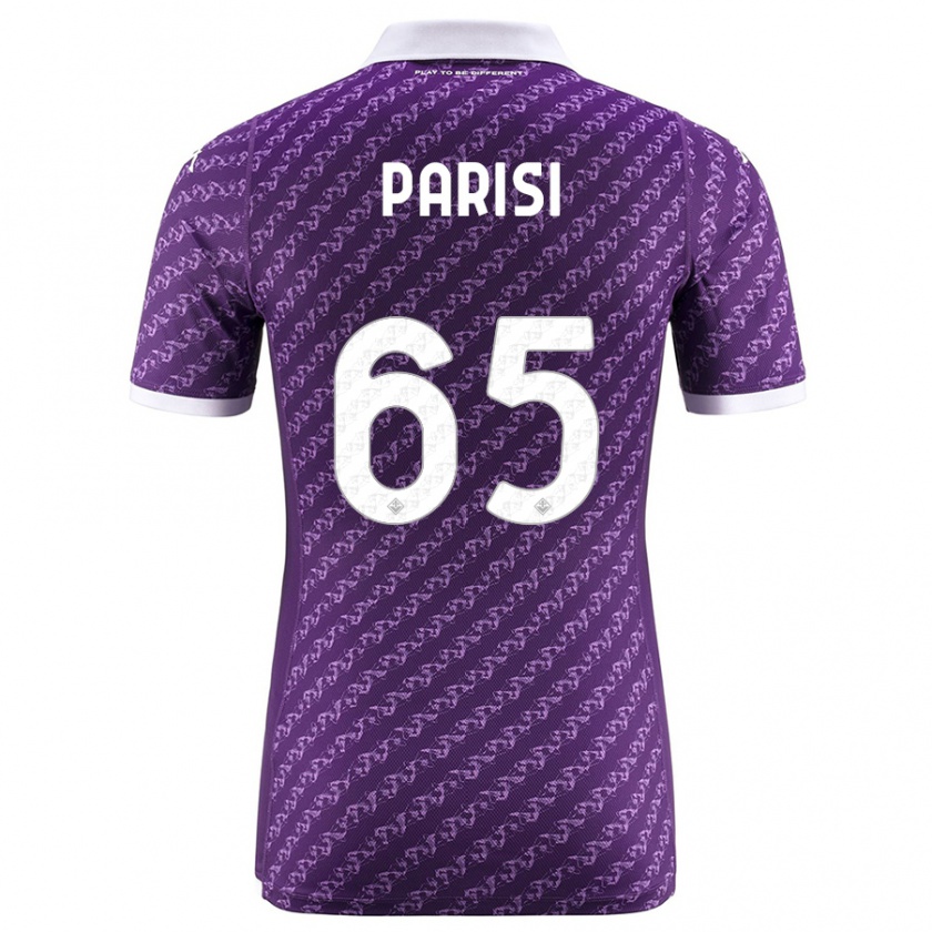 Kandiny Mujer Camiseta Fabiano Parisi #65 Violeta 1ª Equipación 2023/24 La Camisa Chile