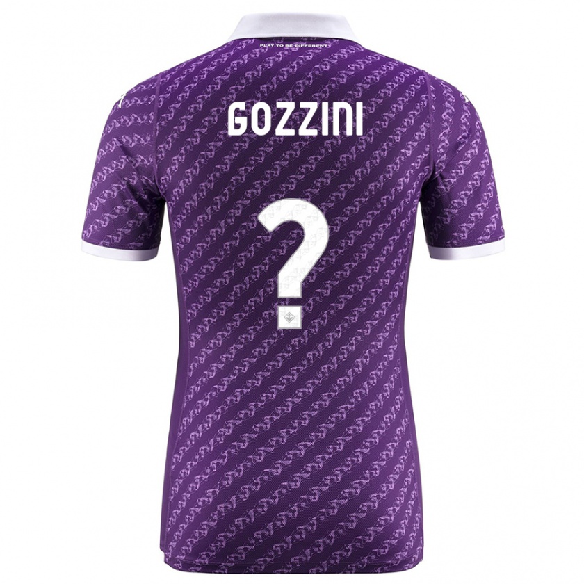 Kandiny Mujer Camiseta Gozzini #0 Violeta 1ª Equipación 2023/24 La Camisa Chile