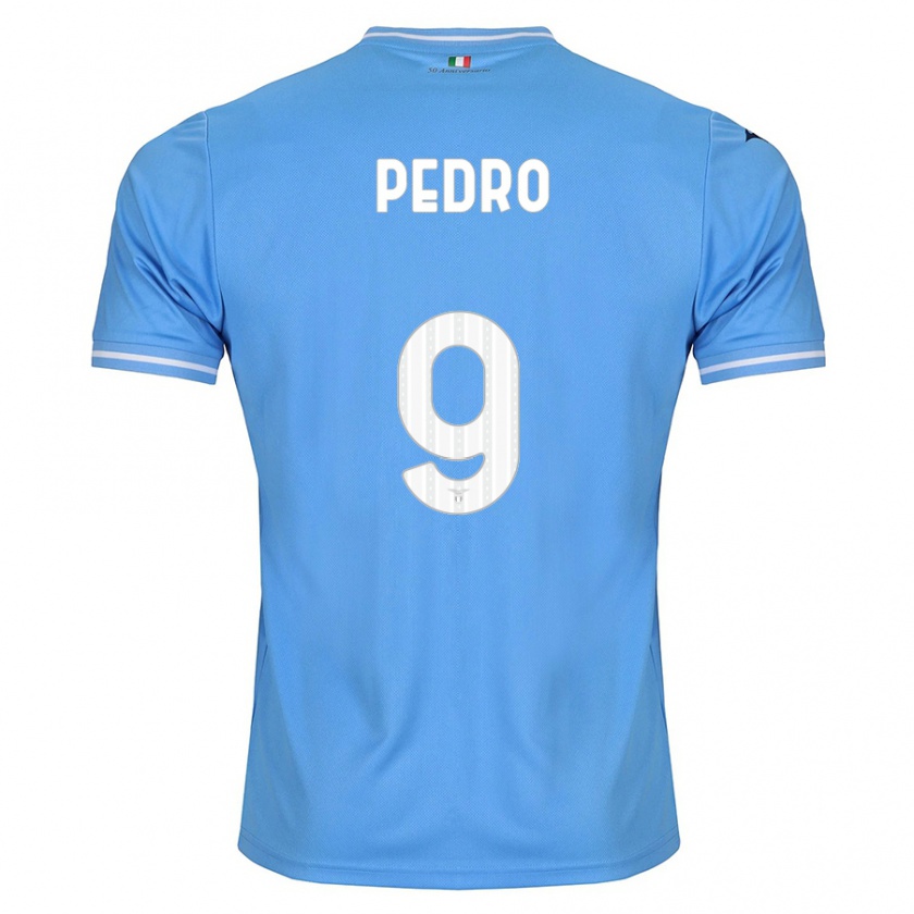 Kandiny Mujer Camiseta Pedro #9 Azul 1ª Equipación 2023/24 La Camisa Chile