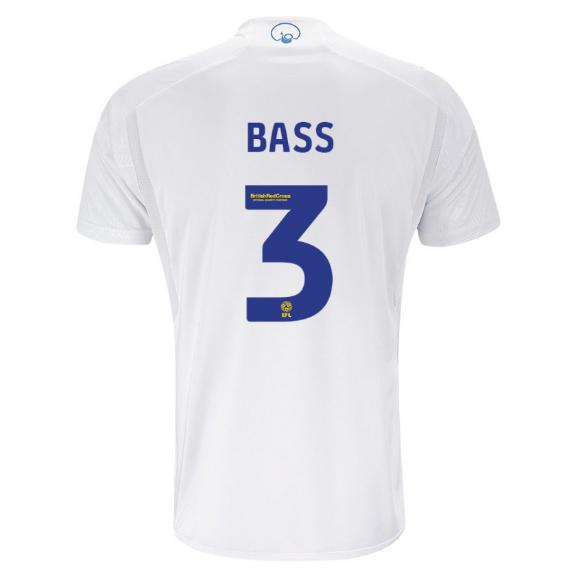 Kandiny Mujer Camiseta Rebekah Bass #3 Blanco 1ª Equipación 2023/24 La Camisa Chile