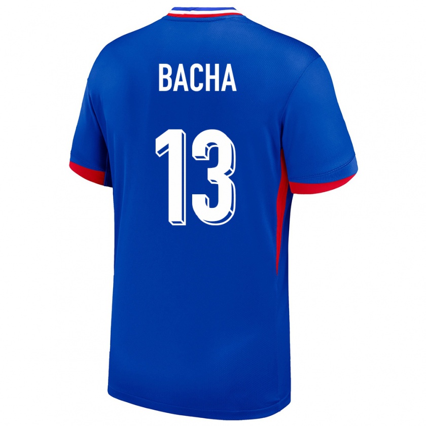 Kandiny Niño Camiseta Francia Selma Bacha #13 Azul 1ª Equipación 24-26 La Camisa Chile
