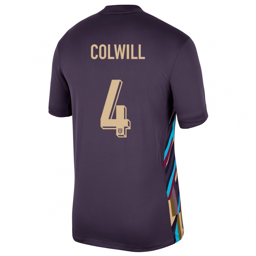 Kandiny Hombre Camiseta Inglaterra Levi Colwill #4 Pasa Oscura 2ª Equipación 24-26 La Camisa Chile