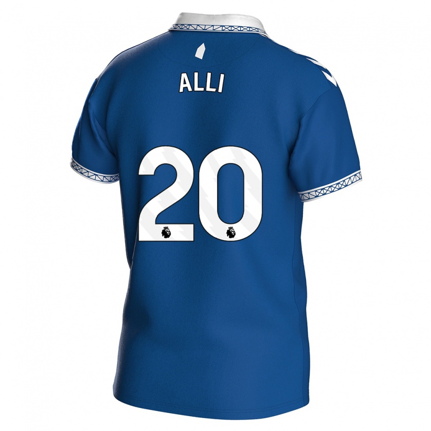 Kandiny Niño Camiseta Dele Alli #20 Azul Real 1ª Equipación 2023/24 La Camisa Chile