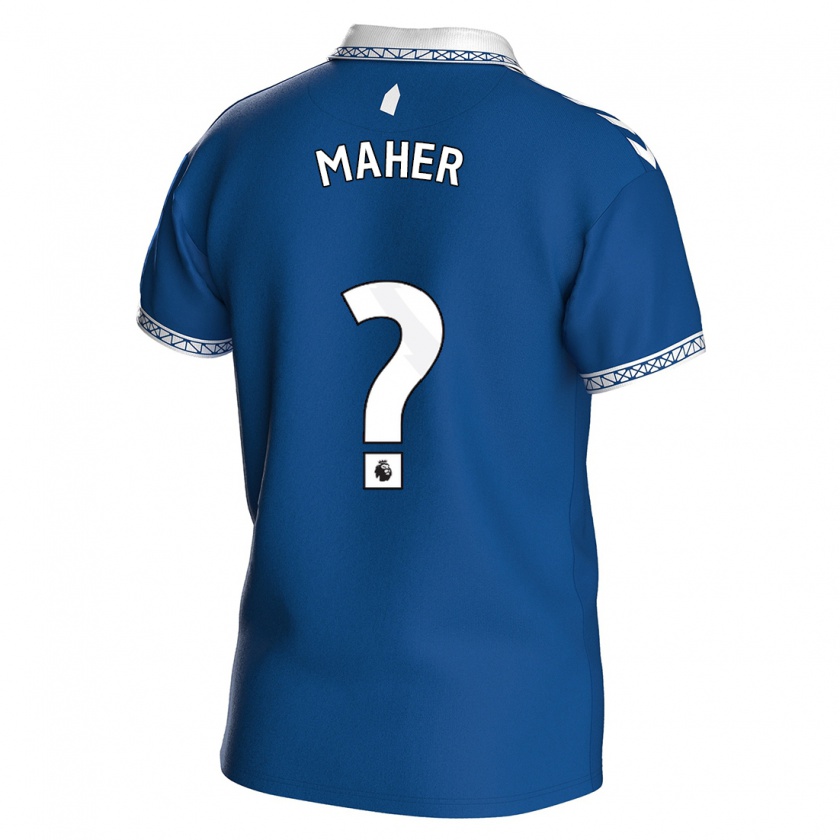 Kandiny Niño Camiseta Daniel Maher #0 Azul Real 1ª Equipación 2023/24 La Camisa Chile