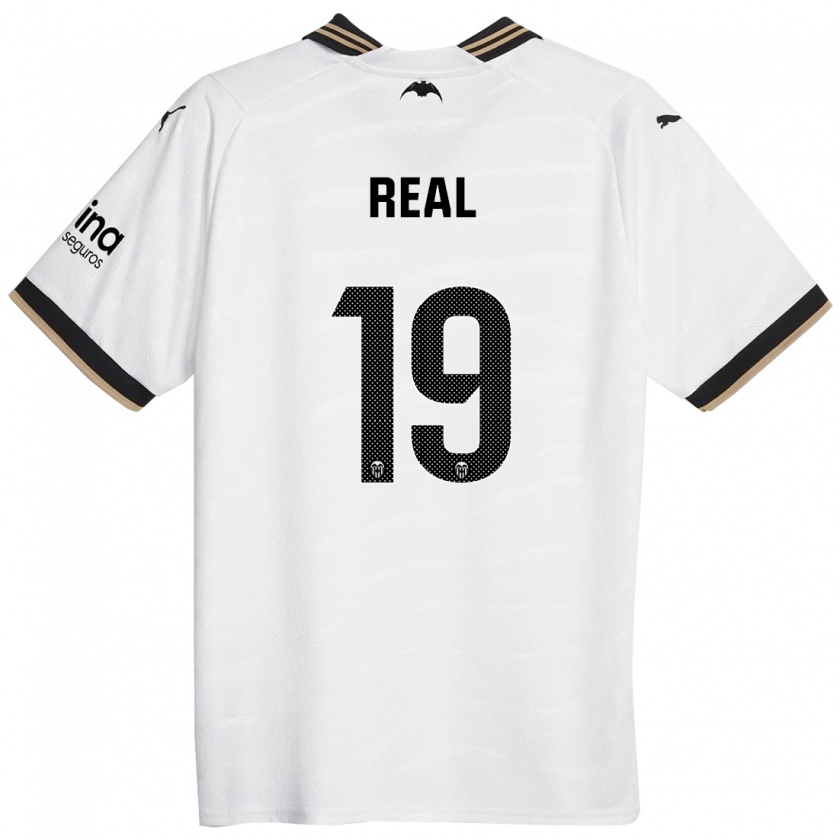 Kandiny Niño Camiseta Kerlly Real #19 Blanco 1ª Equipación 2023/24 La Camisa Chile