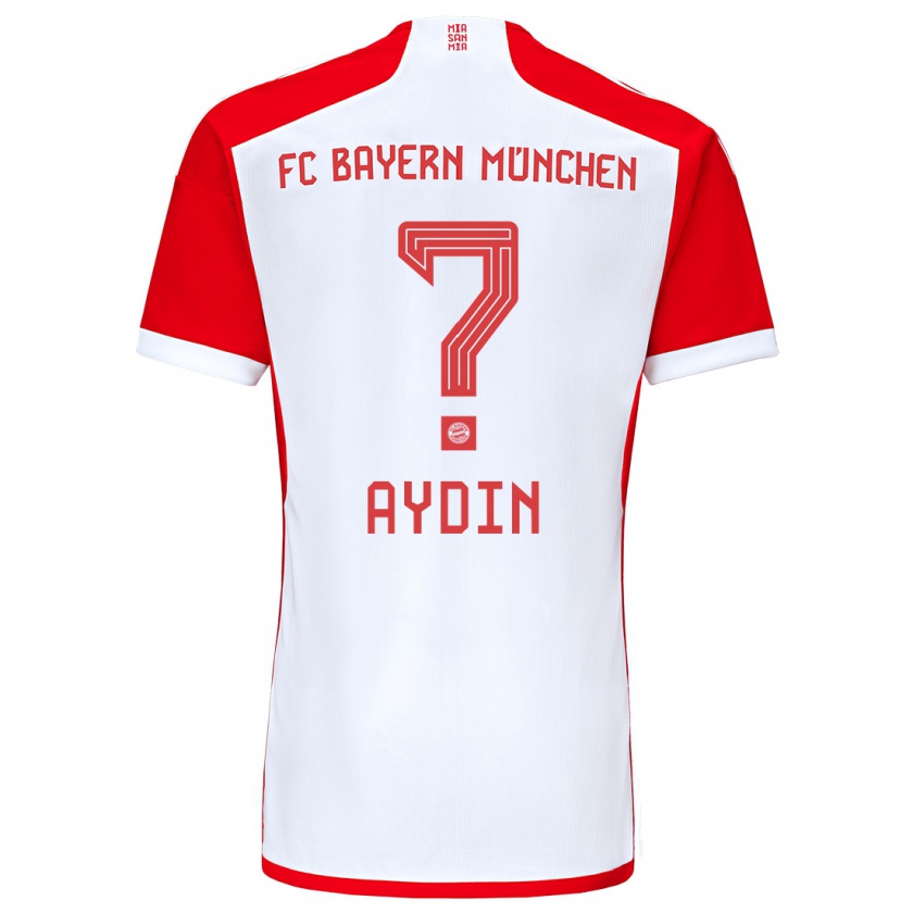 Kandiny Niño Camiseta Eyüp Aydin #0 Rojo Blanco 1ª Equipación 2023/24 La Camisa Chile