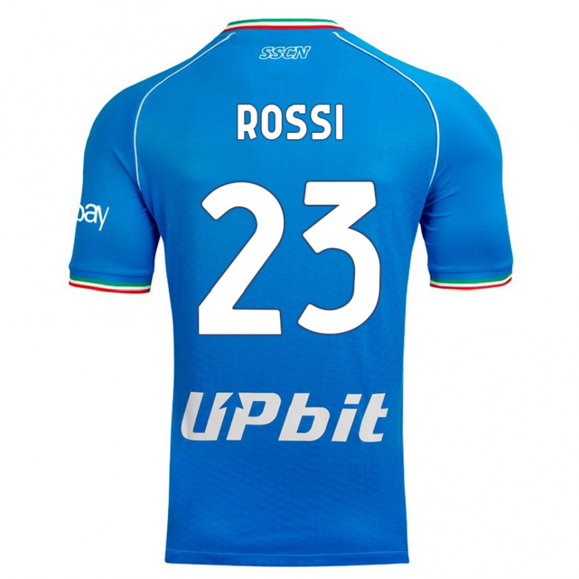 Kandiny Niño Camiseta Leonardo Rossi #23 Cielo Azul 1ª Equipación 2023/24 La Camisa Chile