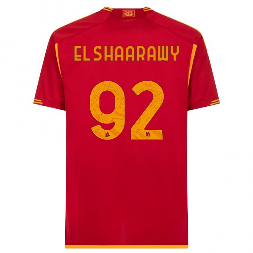 Kandiny Niño Camiseta Stephan El Shaarawy #92 Rojo 1ª Equipación 2023/24 La Camisa Chile