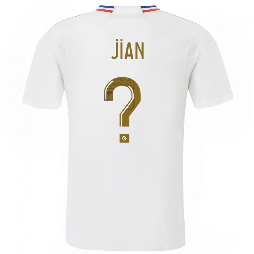 Kandiny Niño Camiseta Tao Jian #0 Blanco 1ª Equipación 2023/24 La Camisa Chile