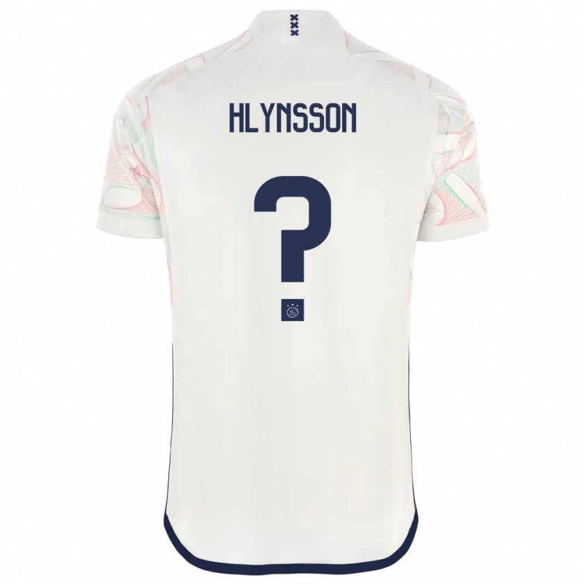 Kandiny Niño Camiseta Kristian Hlynsson #0 Blanco 2ª Equipación 2023/24 La Camisa Chile
