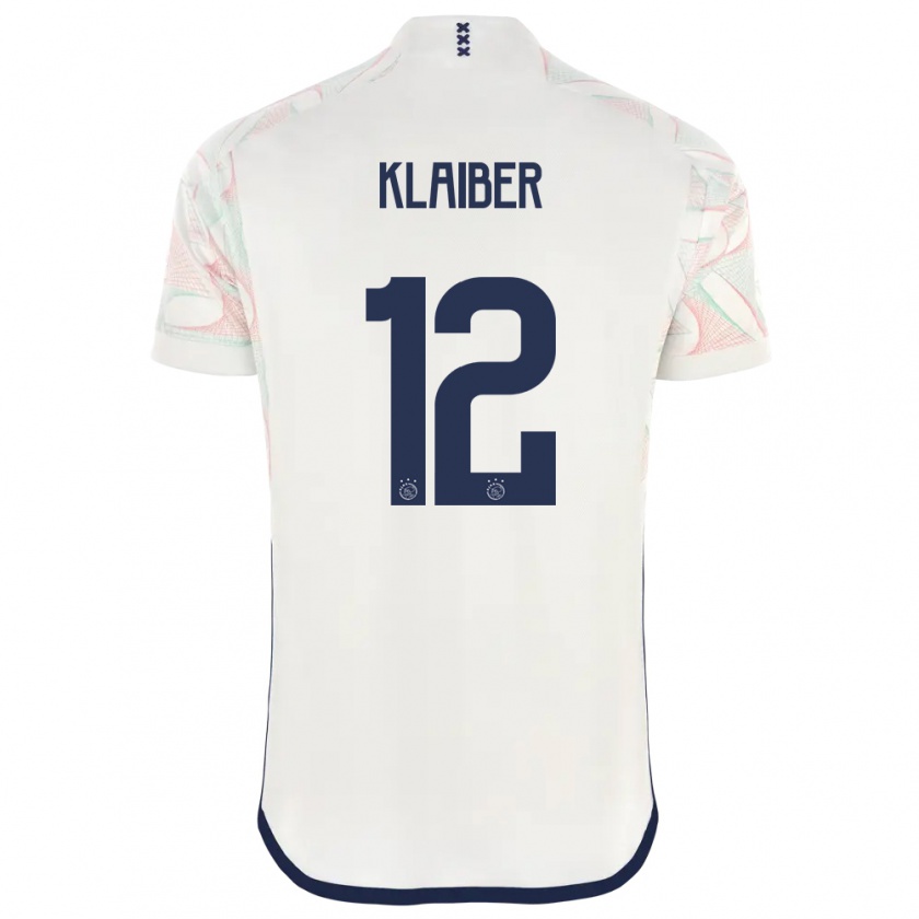 Kandiny Niño Camiseta Sean Klaiber #12 Blanco 2ª Equipación 2023/24 La Camisa Chile