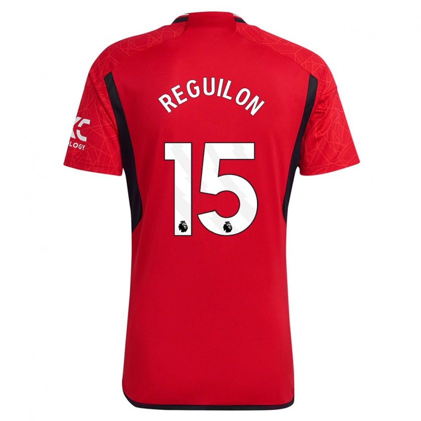 Kandiny Hombre Camiseta Sergio Reguilón #15 Rojo 1ª Equipación 2023/24 La Camisa Chile
