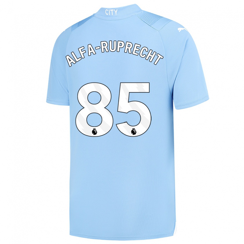 Kandiny Hombre Camiseta Farid Alfa-Ruprecht #85 Azul Claro 1ª Equipación 2023/24 La Camisa Chile