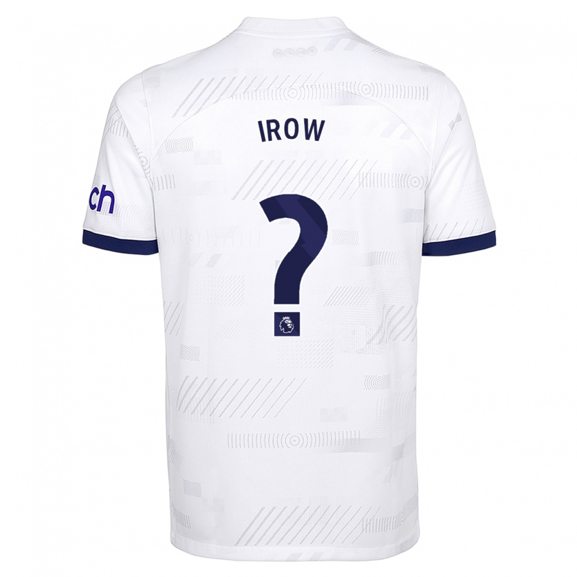 Kandiny Hombre Camiseta Oliver Irow #0 Blanco 1ª Equipación 2023/24 La Camisa Chile