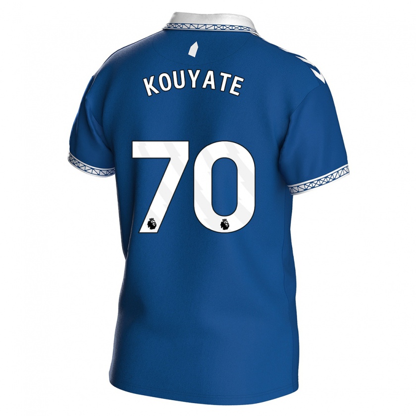 Kandiny Hombre Camiseta Katia Kouyate #70 Azul Real 1ª Equipación 2023/24 La Camisa Chile