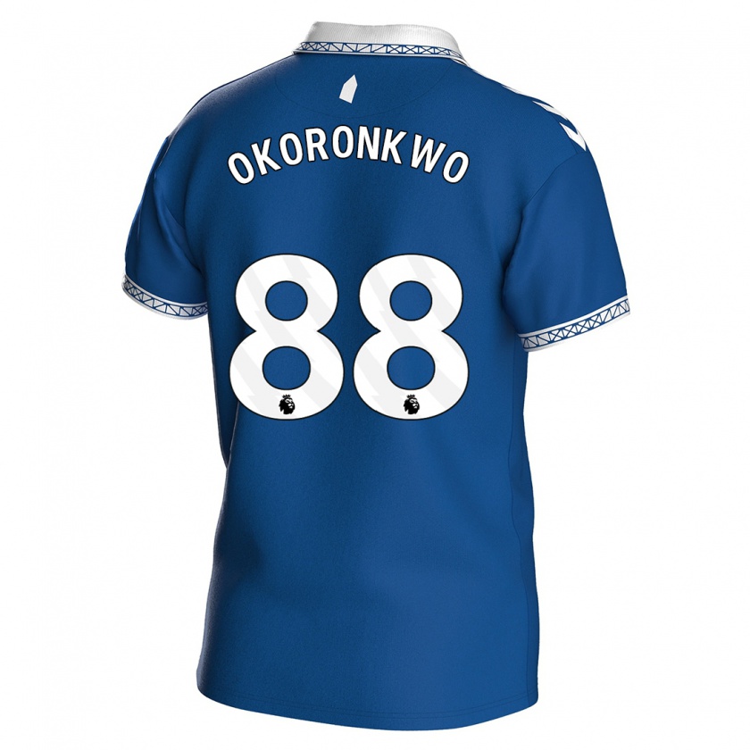 Kandiny Hombre Camiseta Francis Okoronkwo #88 Azul Real 1ª Equipación 2023/24 La Camisa Chile