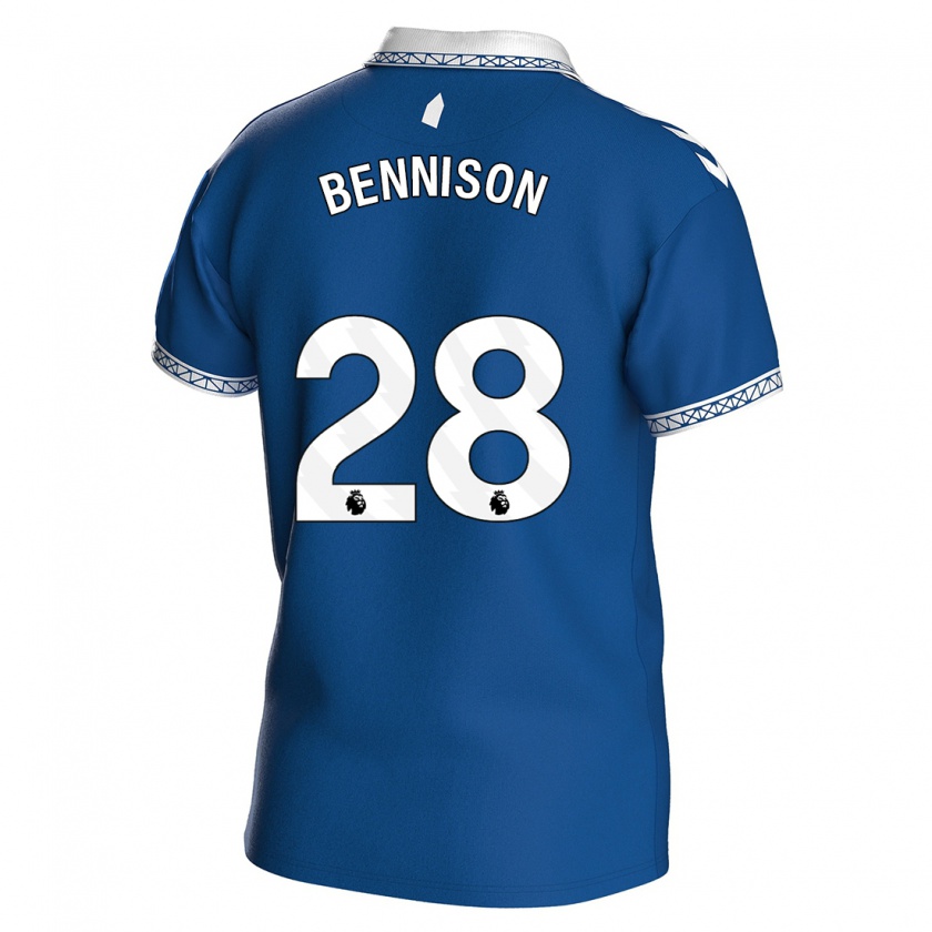 Kandiny Hombre Camiseta Hanna Bennison #28 Azul Real 1ª Equipación 2023/24 La Camisa Chile