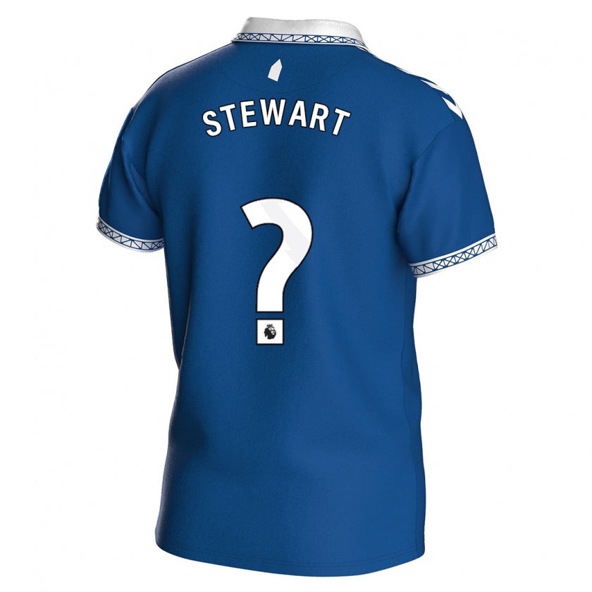 Kandiny Hombre Camiseta Jak Stewart #0 Azul Real 1ª Equipación 2023/24 La Camisa Chile