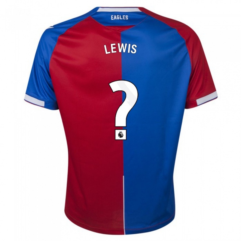 Kandiny Hombre Camiseta Cameron Lewis Brown #0 Rojo Azul 1ª Equipación 2023/24 La Camisa Chile