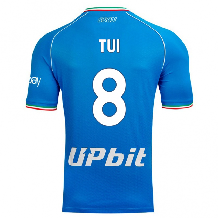 Kandiny Hombre Camiseta Sara Tui #8 Cielo Azul 1ª Equipación 2023/24 La Camisa Chile