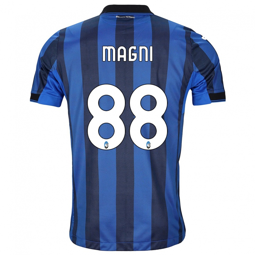 Kandiny Hombre Camiseta Gloria Magni #88 Azul Negro 1ª Equipación 2023/24 La Camisa Chile